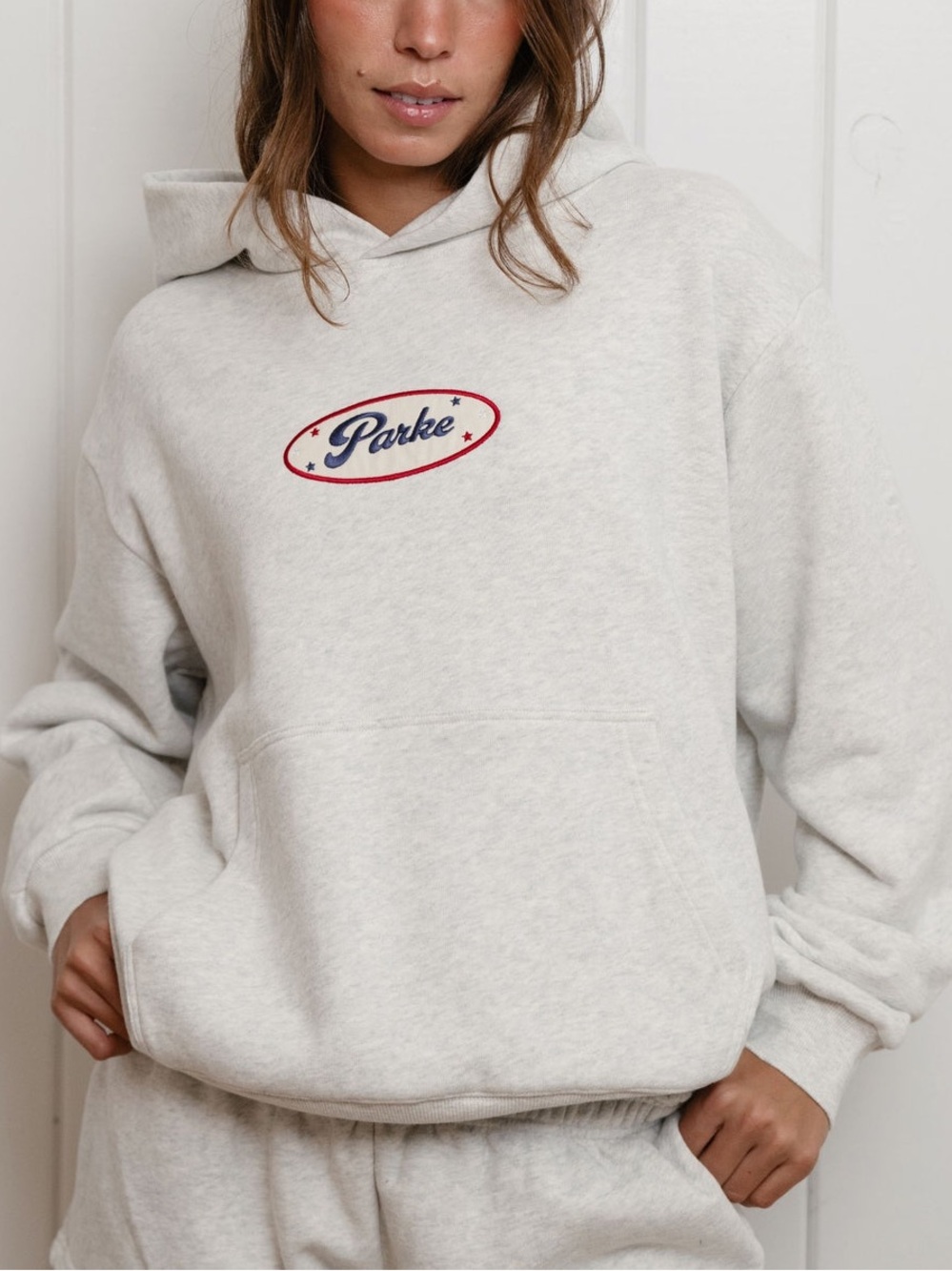 Parke Heritage All Star Hoodie Heather Gray S/M